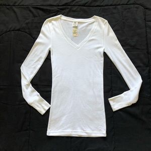 VS PINK waffle long sleeve